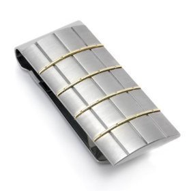 Dolan Bullock Paris SS & 18k money clip NMC012400 $200