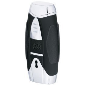 COLIBRI QUANTUM VORTEX TWIN JET BLACK LIGHTER