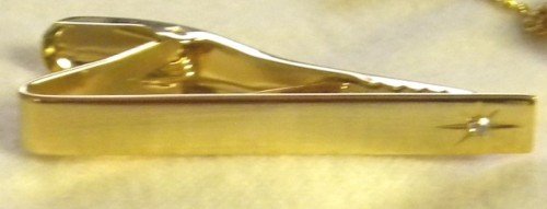 Colibri KREISLER TIE PIN CLIP 23K GOLD FREE SHIP