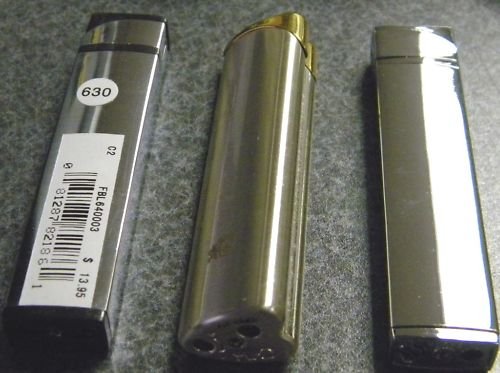 3 COLIBRI ELECTRO QUARTZ heart LIGHTERS lot-v-9