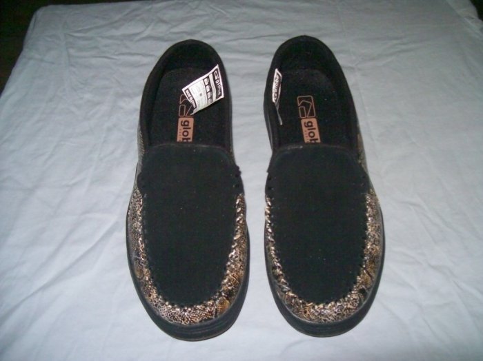 Globe Castro Black Boa Loafers Slip-Ons - US Men's Size 11