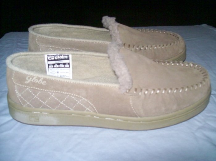 Globe Castro Granite/Khaki Loafer Slip-Ons - US Men's Size 7