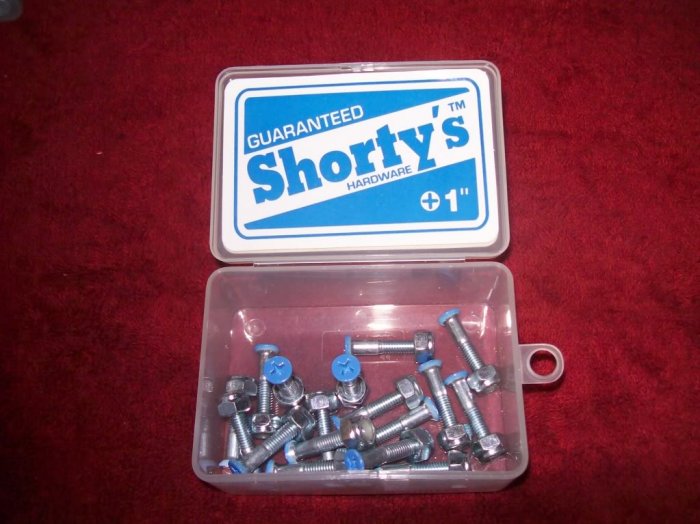 Shorty's 1" Phillips Hardware - Boxed Set of 17 - Royal