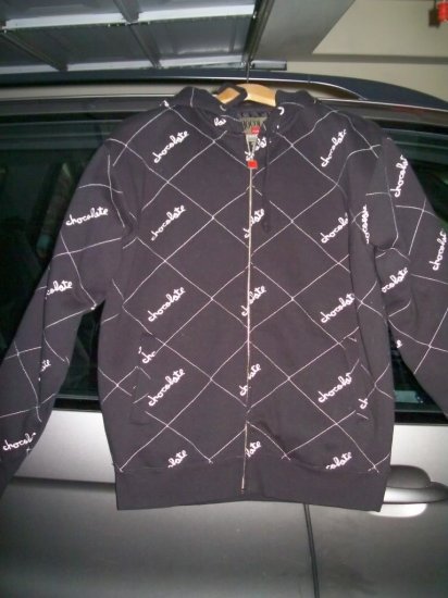 CHOCOLATE Chunk Quilted Jacket - Black - Small