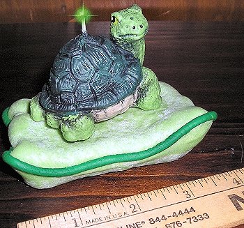 Turtle Baby on Pillow Candle, Candles