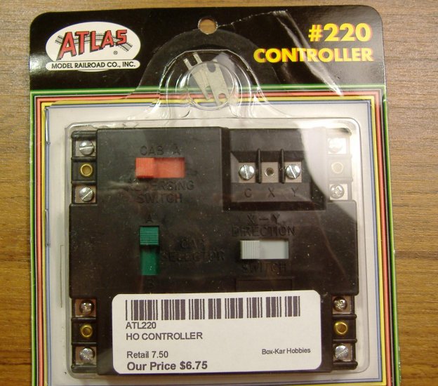Atlas Model Railroad Co. Inc. #220 HO Controller ATL220