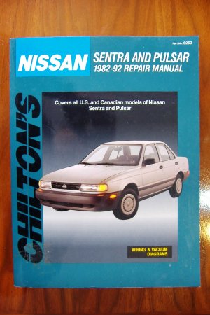 Chilton auto repair manual nissan sentra #8