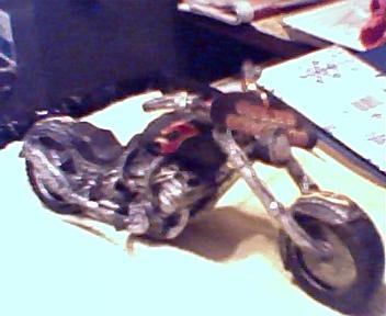 Flaming Motocycle to impress your friends