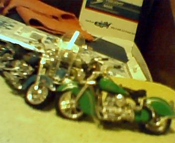 Lot of 4 Collectors Motorcycles
