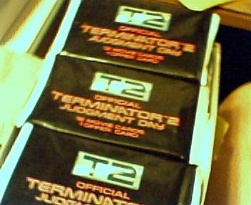 Official Terminator 2 Judgement Day Trading Card Lot