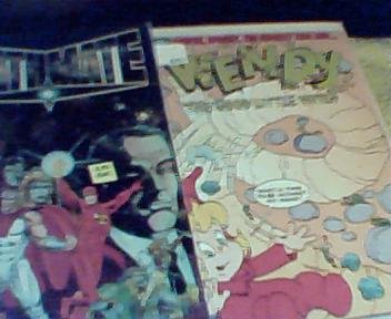 Deathmate (blue foil, oct. issue) and Wendy # 12