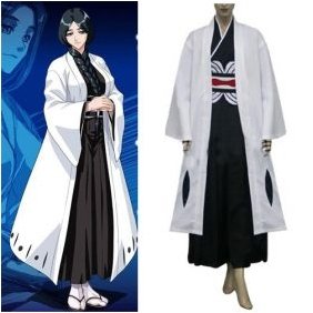 Bleach 4th Division Captain Unohana Retsu Cosplay Costume