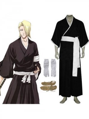 Bleach 3rd Division Lieutenant Kira Izuru Cosplay Costume