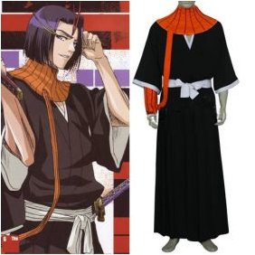 Bleach Ayasegawa Yumichika Cosplay Costume