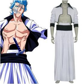 Bleach Grimmjow Cosplay Costume