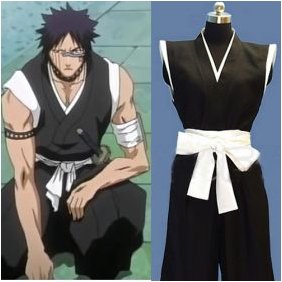 Bleach Hisagi Shuuhei Mens Cosplay Costume