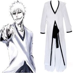 Bleach Ichigo Kurosaki Hollow Form-Mens Cosplay Costume