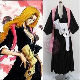 Bleach Matsumoto Rangiku Womens Cosplay Costume