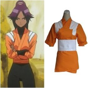 Bleach Yoruichi Shihouin Womens Cosplay Costume