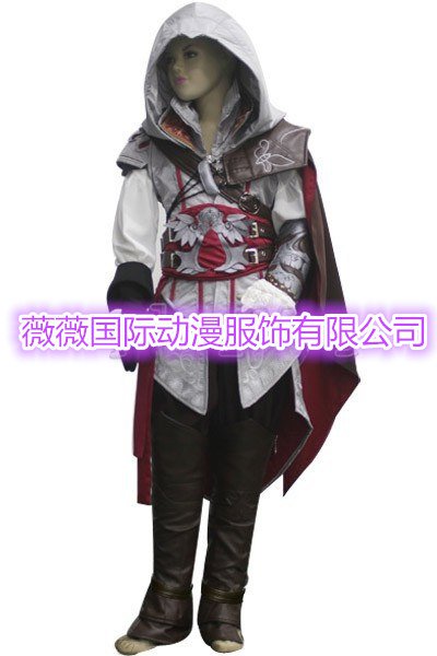 Assassin's Creed II Cosplay Ezio Auditore da Firenze Children's Costume