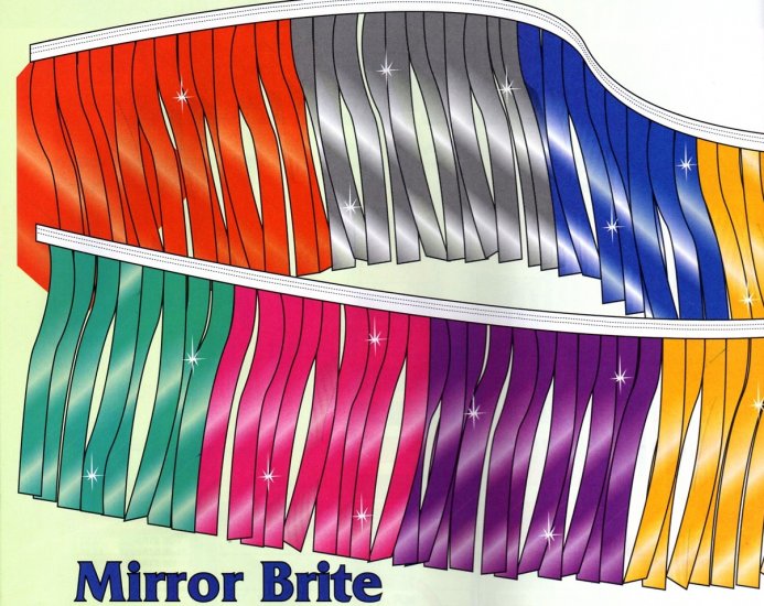 60 foot Metallic Finger Streamers Item SM60