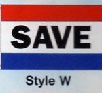 SAVE Nylon Flag