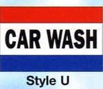 CAR WASH Nylon Flag