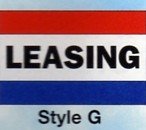 LEASING Nylon Flag