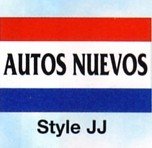 AUTOS NUEVOS Nylon Flag