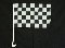 Clip On Checkered Flags