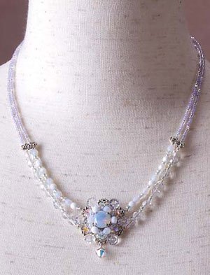 TOHO Elegant Jewelry Kit Glass Stone Necklace