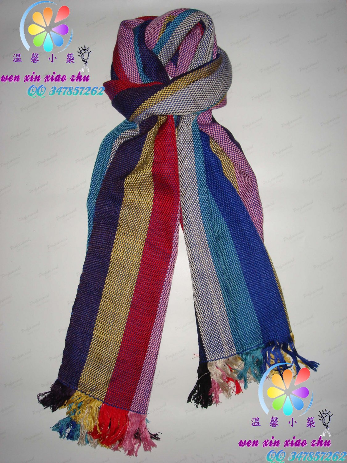 (Free shipping&sales promotion)Handmade beautiful dual-use shawl(from Yunnan China)