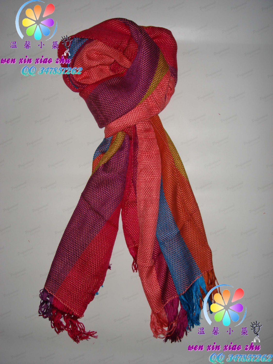 (Free shipping&sales promotion)Handmade beautiful dual-use shawl(from Yunnan China)