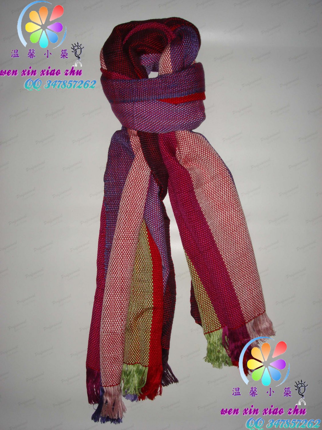 (Free shipping&sales promotion)Handmade beautiful dual-use shawl(from Yunnan China)