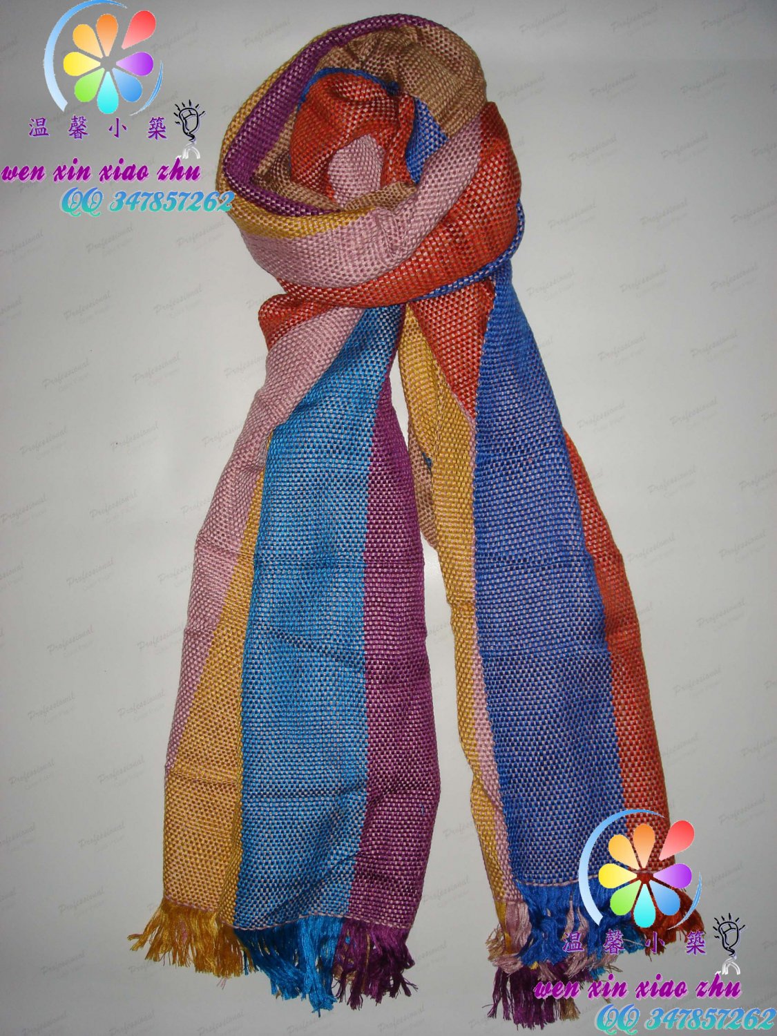 (Free shipping&sales promotion)Handmade beautiful dual-use shawl(from Yunnan China)