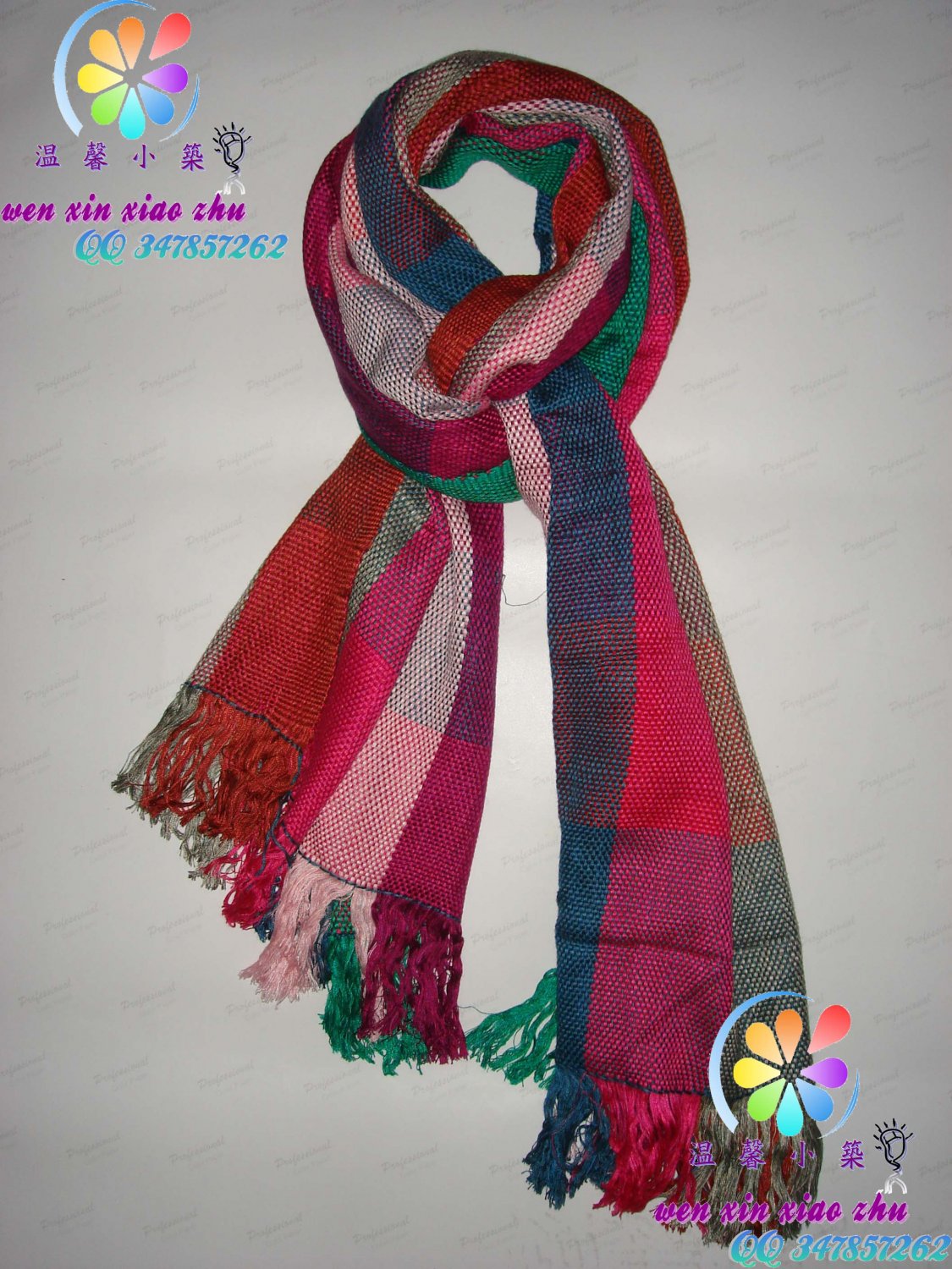 (Free shipping&sales promotion)Handmade beautiful dual-use shawl(from Yunnan China)