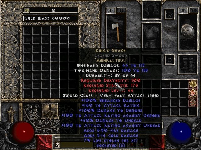 King's Grace Legend Sword