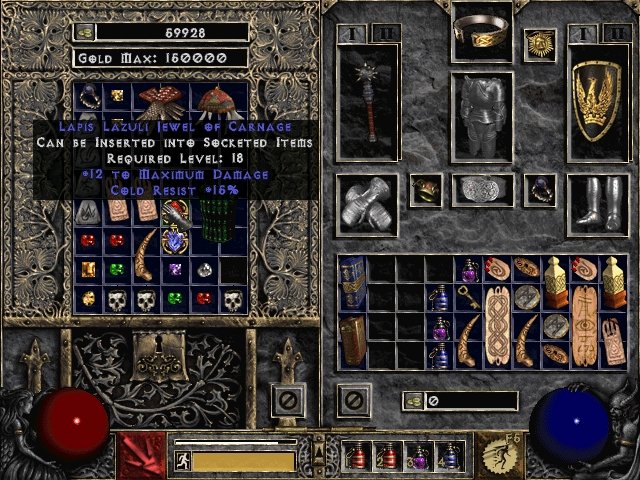 Lapis Lazuli Jewel of Carnage