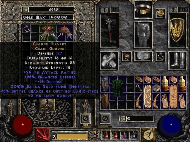 Chance Guards Chain Gloves