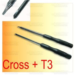 Cross + T3 Torx Screw Driver PSP Slim 2000 Repair Tool