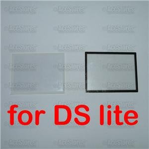 LCD Screen Lens Cover Black White Nintendo DS NDS Lite