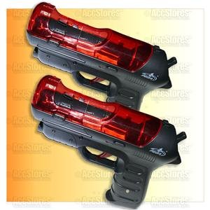 2 X Shooting Gun Pistol for Motion Controls PS3 Move