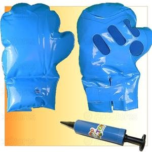 Wii Inflating Boxing Gloves w/ Inflator