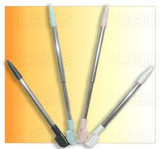 4 Retractable Metal Stylus Touch Pen DS NDS NDSL Lite