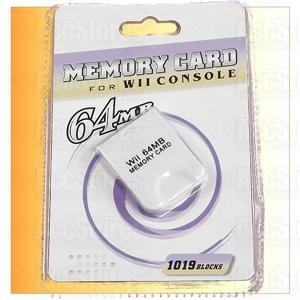 64MB Memory Card for Nintendo Gamecube Wii