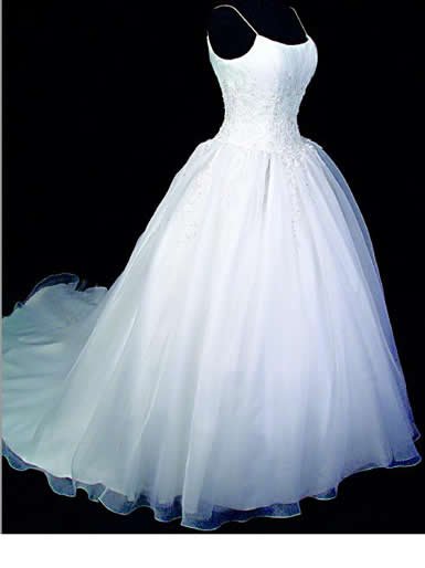 Sleeveless Princess Wedding Dress