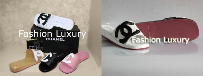 Chanel Cambon Slides sandals