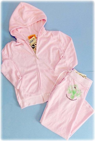 JUICY COUTURE HAWAIIAN Terry CAPRI Set