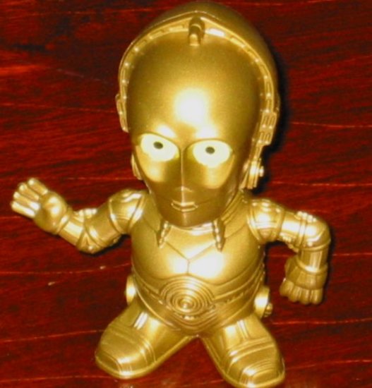 C-3PO Star Wars Burger King Fast Food Toy Episode III Revenge of the Sith ROTS C3PO
