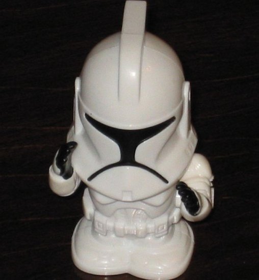 CLONE TROOPER Star Wars Burger King Toy Episode III Revenge of the Sith ROTS Kids Meal